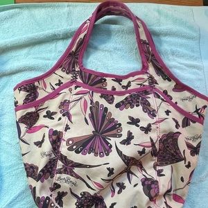 Lucky Brand Jeans. This is a purse hobo over the arm. 100 % cotton. New phone